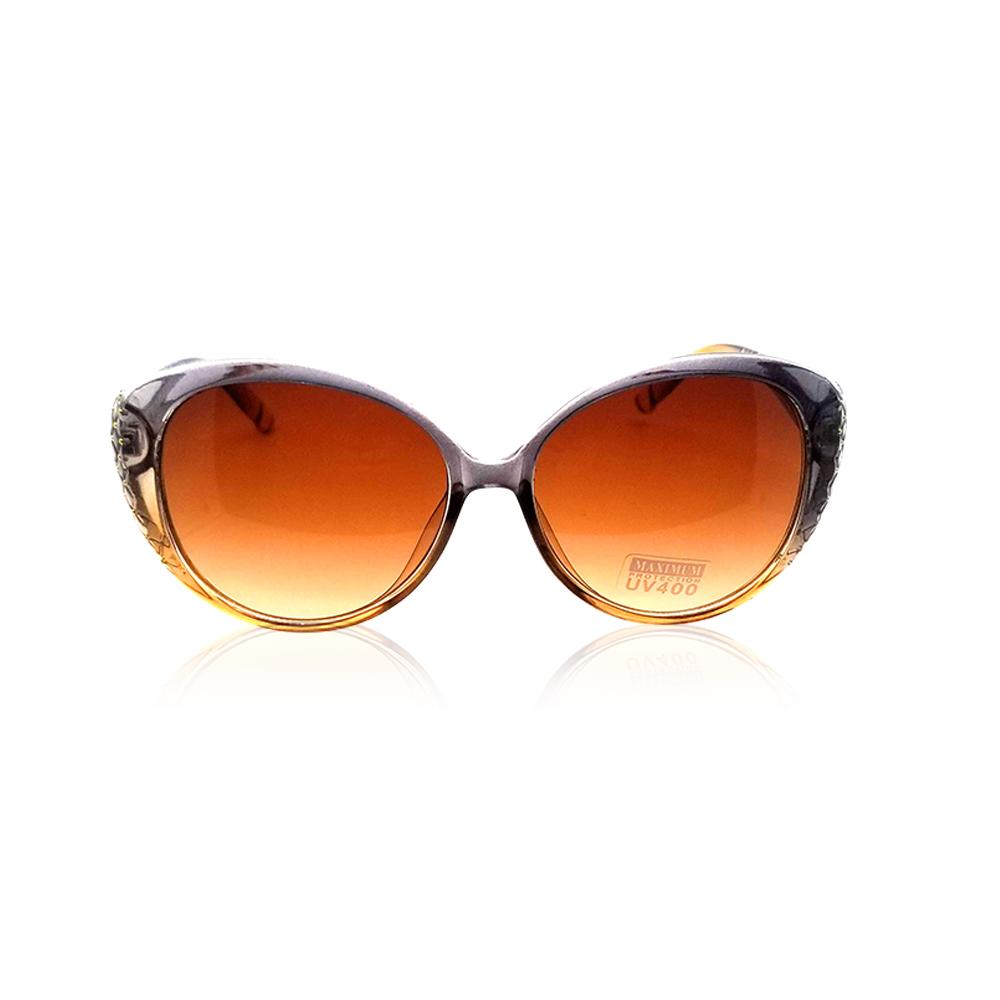 Light Brown Butterfly Sunglasses (Free Size) - S'roushaa