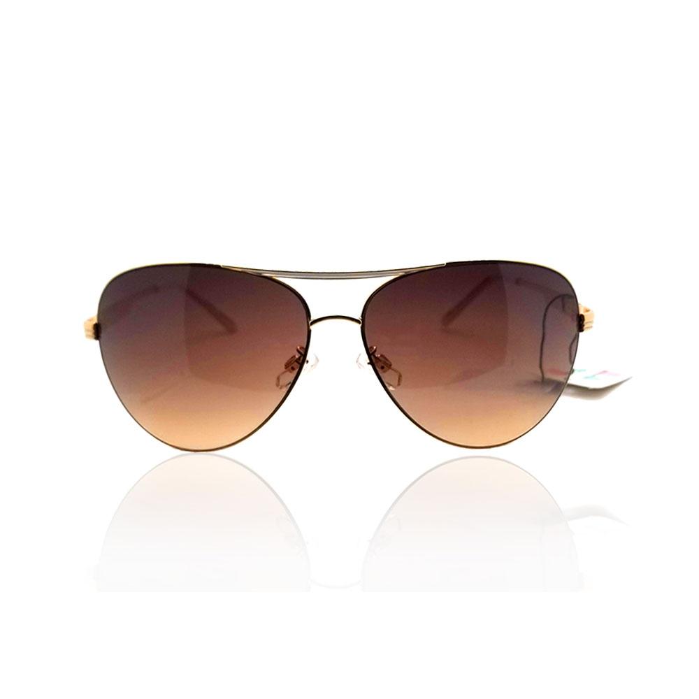 Brown Aviator Sunglasses Brown (Free Size) - S'roushaa