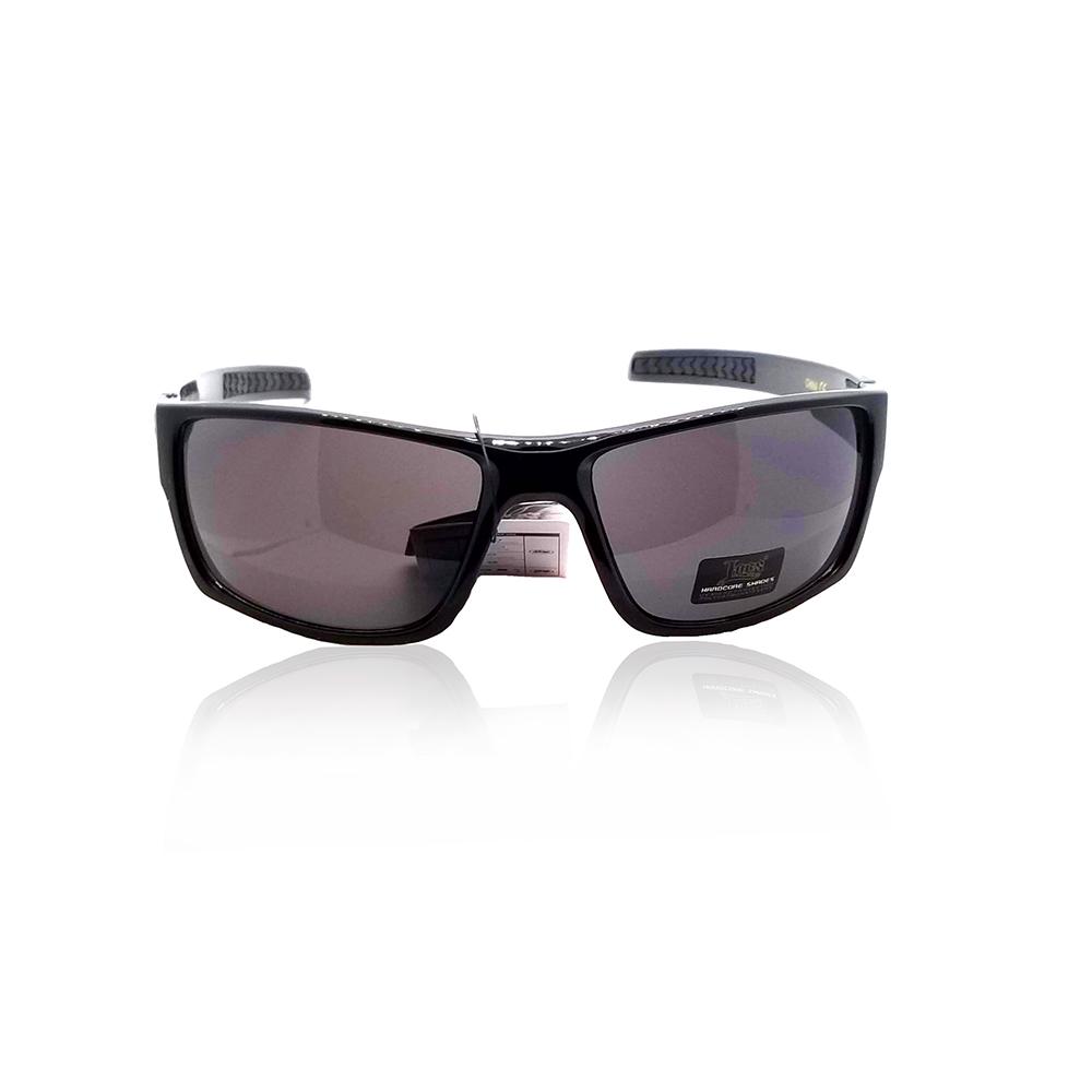 Wrap-around Sunglasses Black (Free Size) - S'roushaa