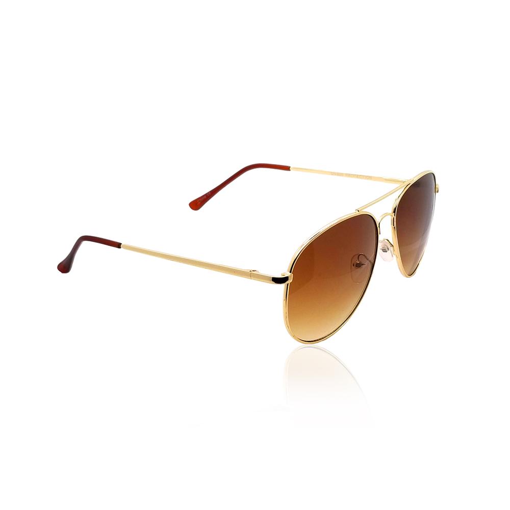 Brown UV Protection Aviator Sunglasses Brown (Free Size) - S'roushaa