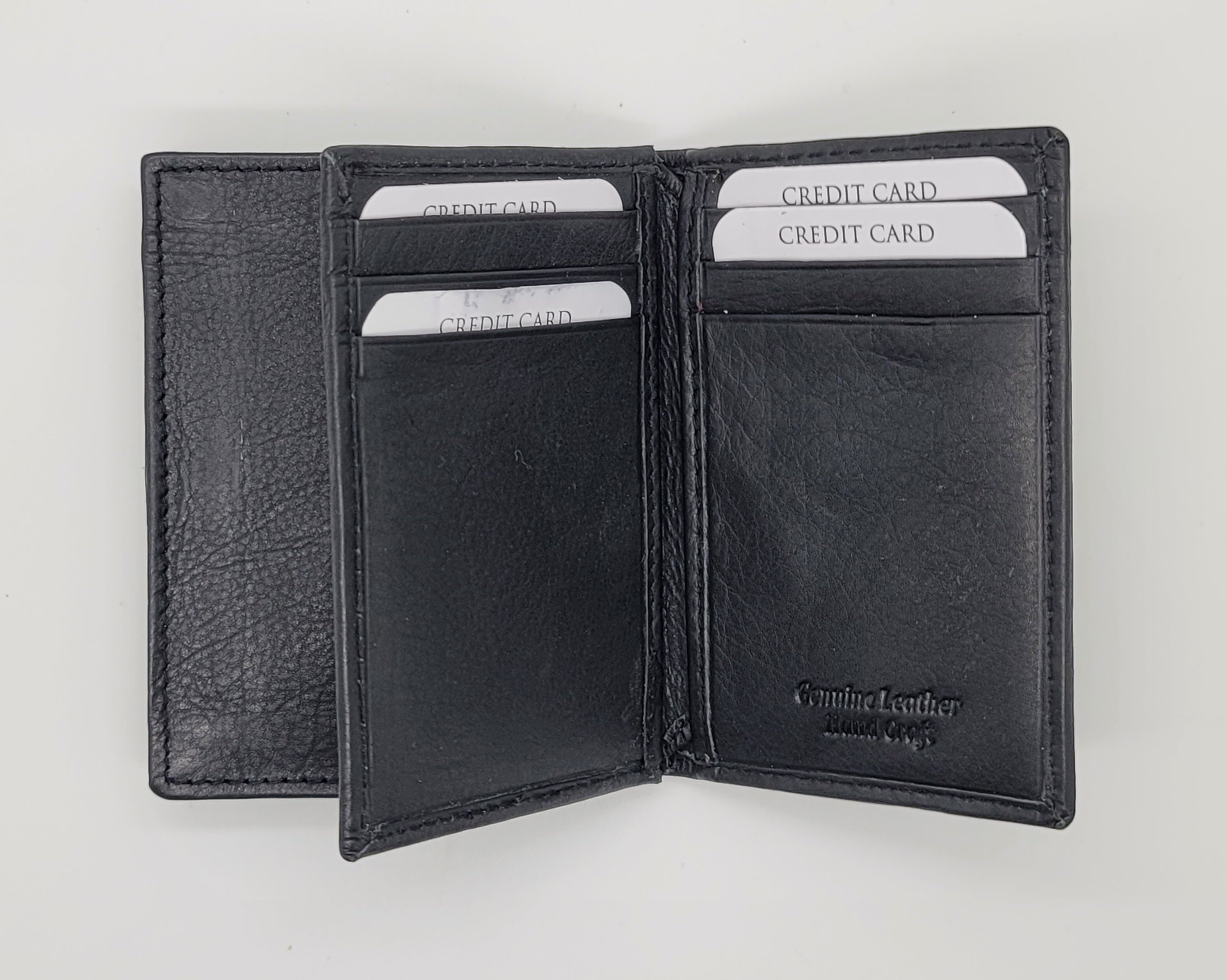 Leather Multi Card Organizer Wallet Credit Card Holder Thin Wallet with RFID