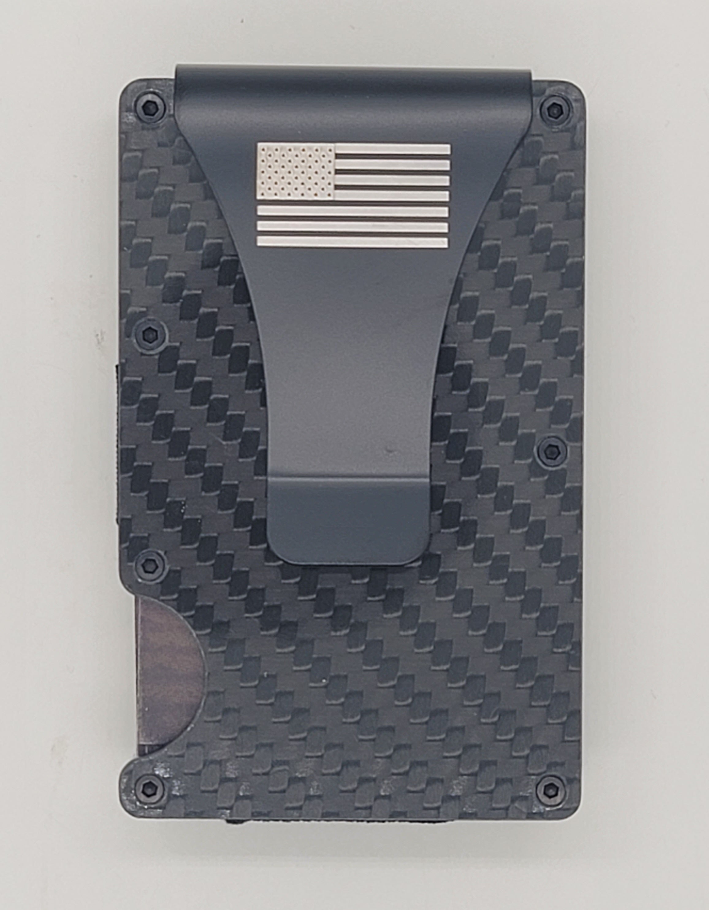 Carbon Fiber Slim Wallet & Key Organizer - Credit Card Case - RFID Metal Wallet