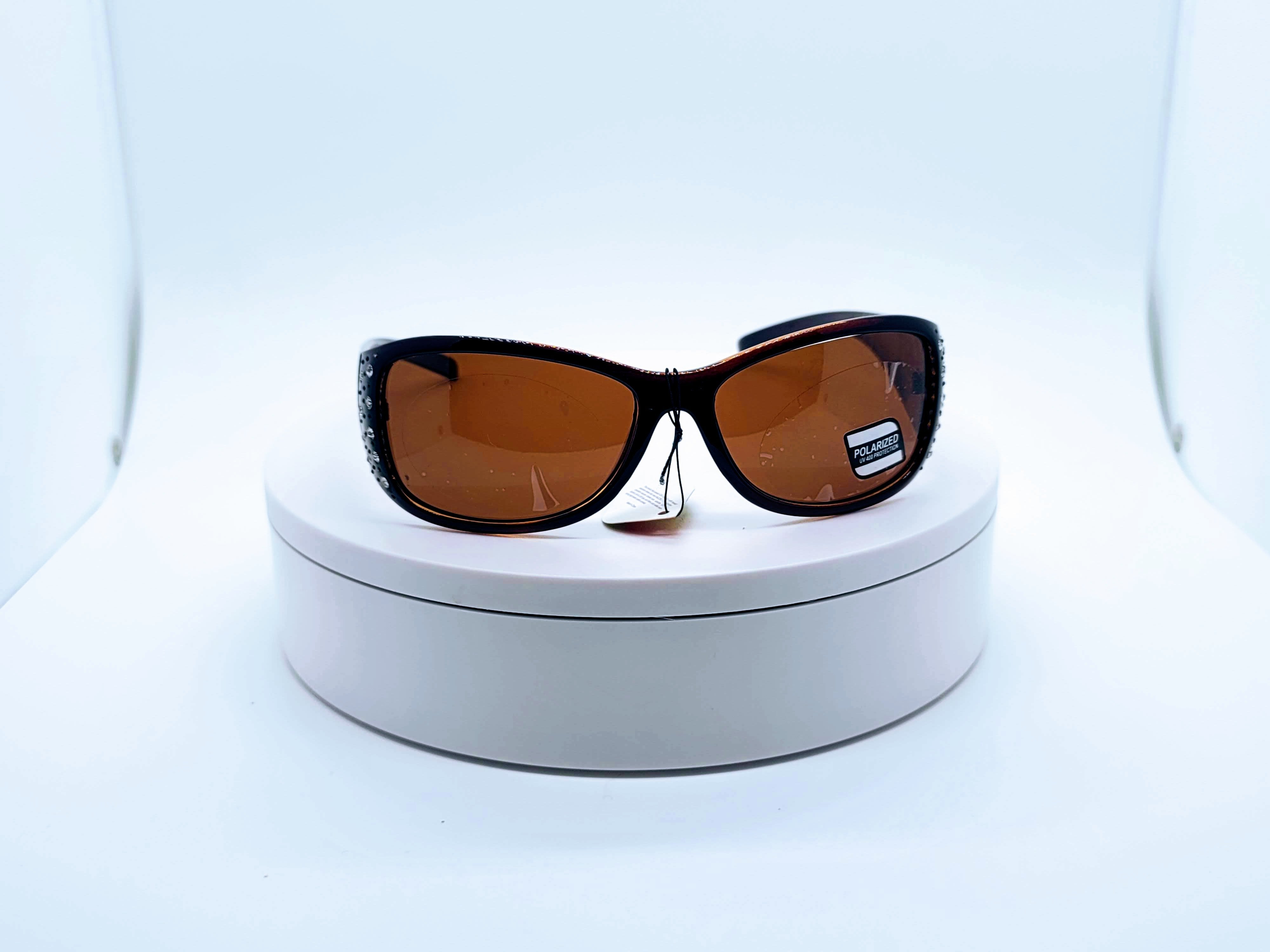 Brown-Lens-Oversized-Shape-Sunglasses