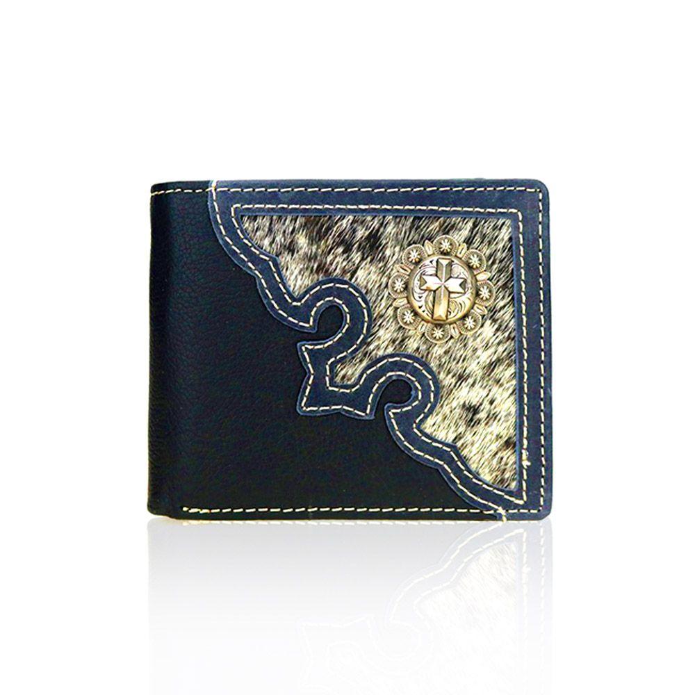 Genuine-Hair-On-Leather-Spiritual-Collection-Men's-Wallets