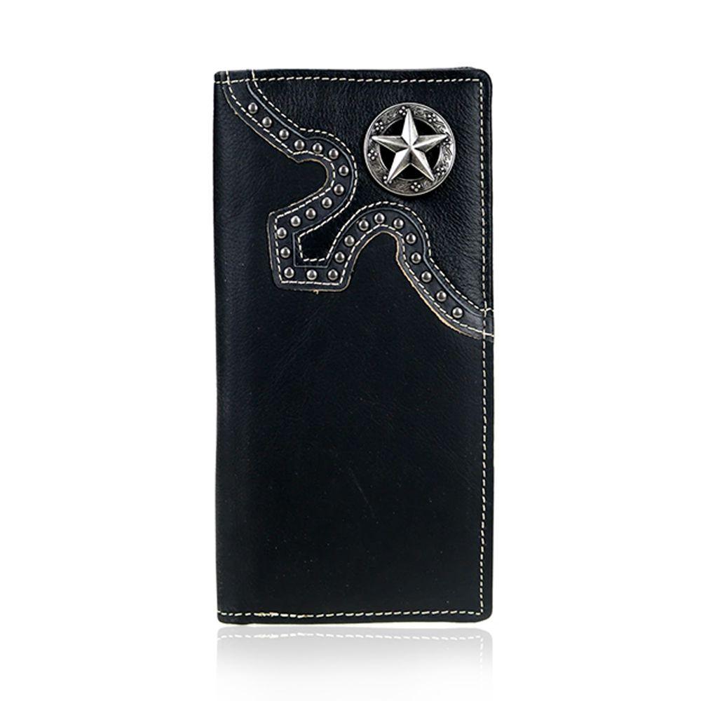 Genuine-Leather-Lone-Star-Collection-Men's-Wallet