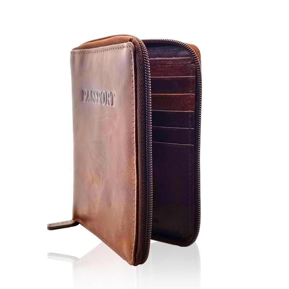 Genuine-Leather-Two-Fold-Passport-Wallet
