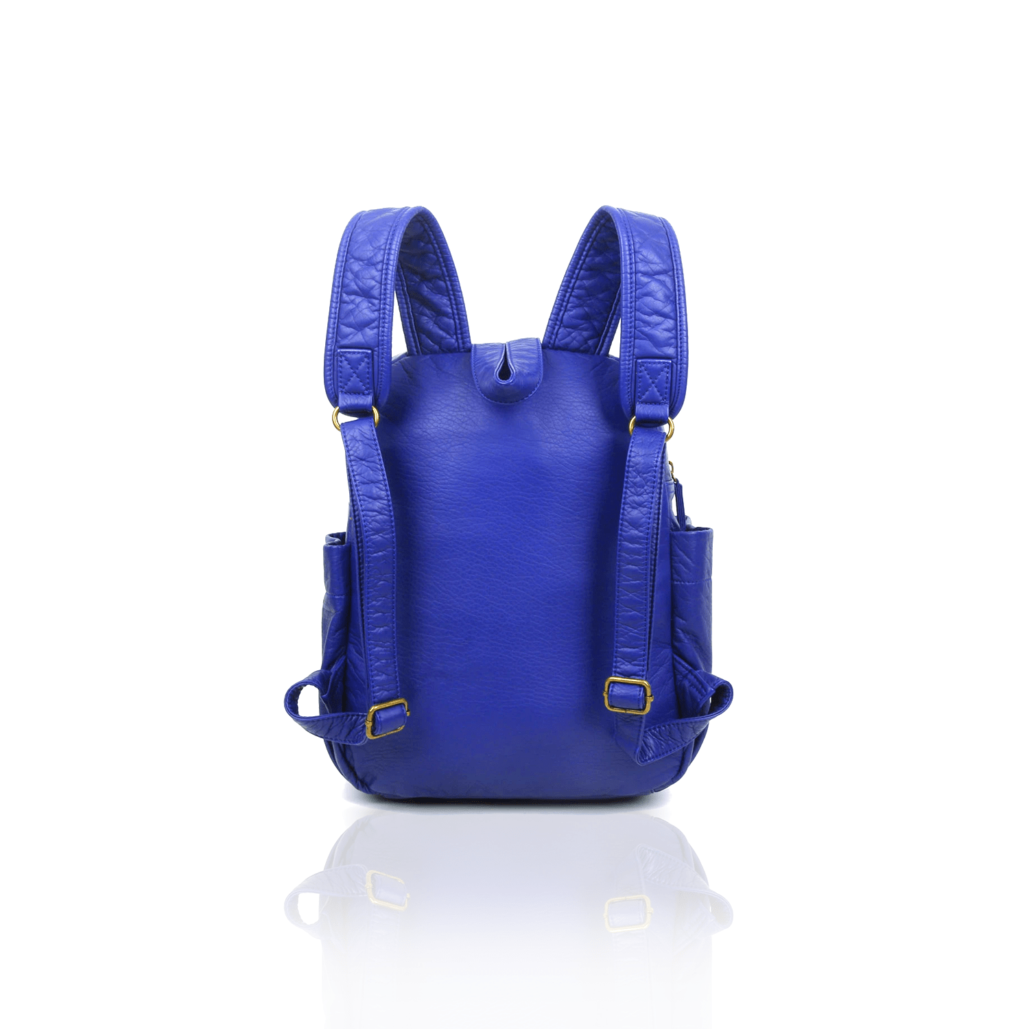 Leather-Backpack-In-Blue