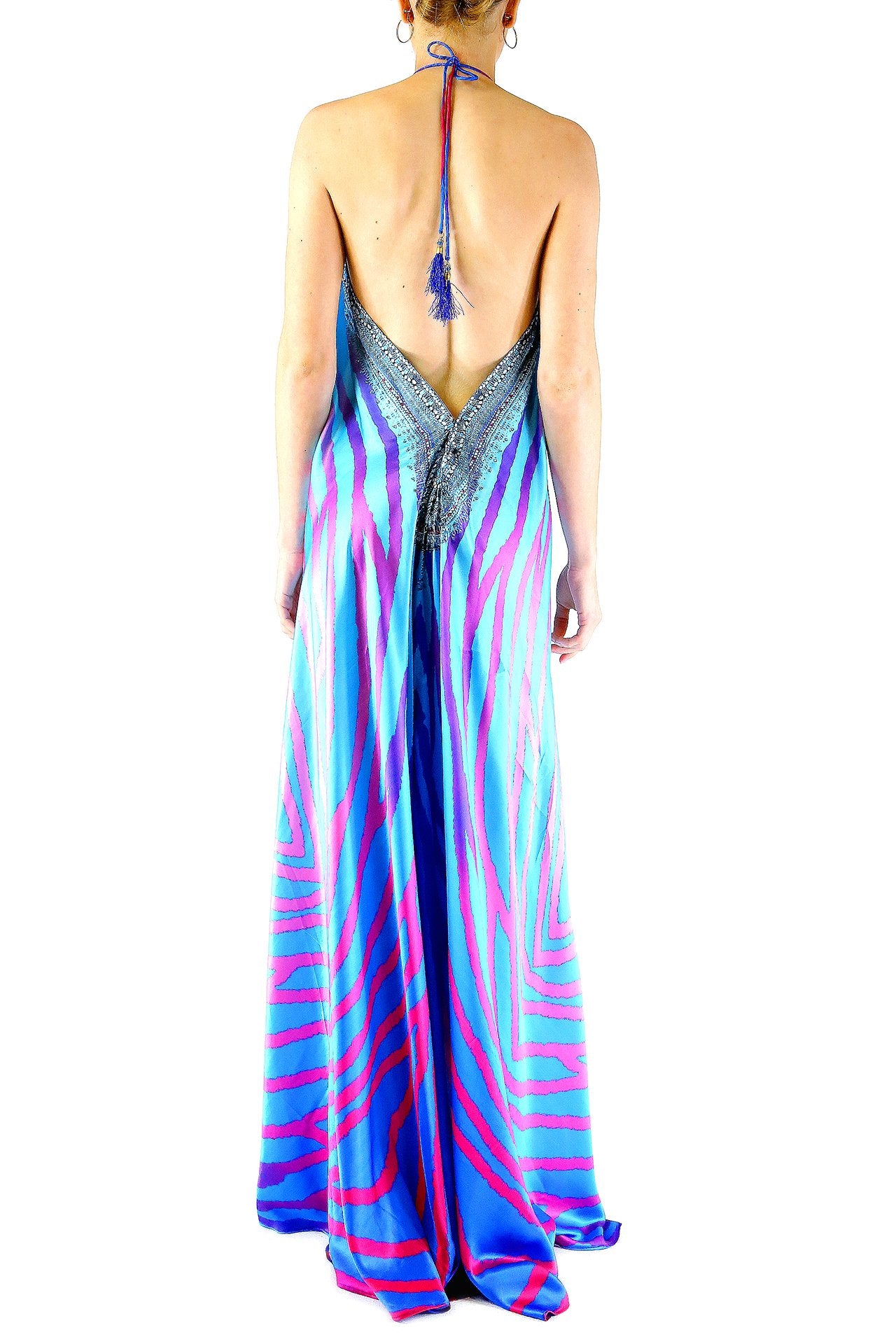 Blue Infinity Dress - S'roushaa
