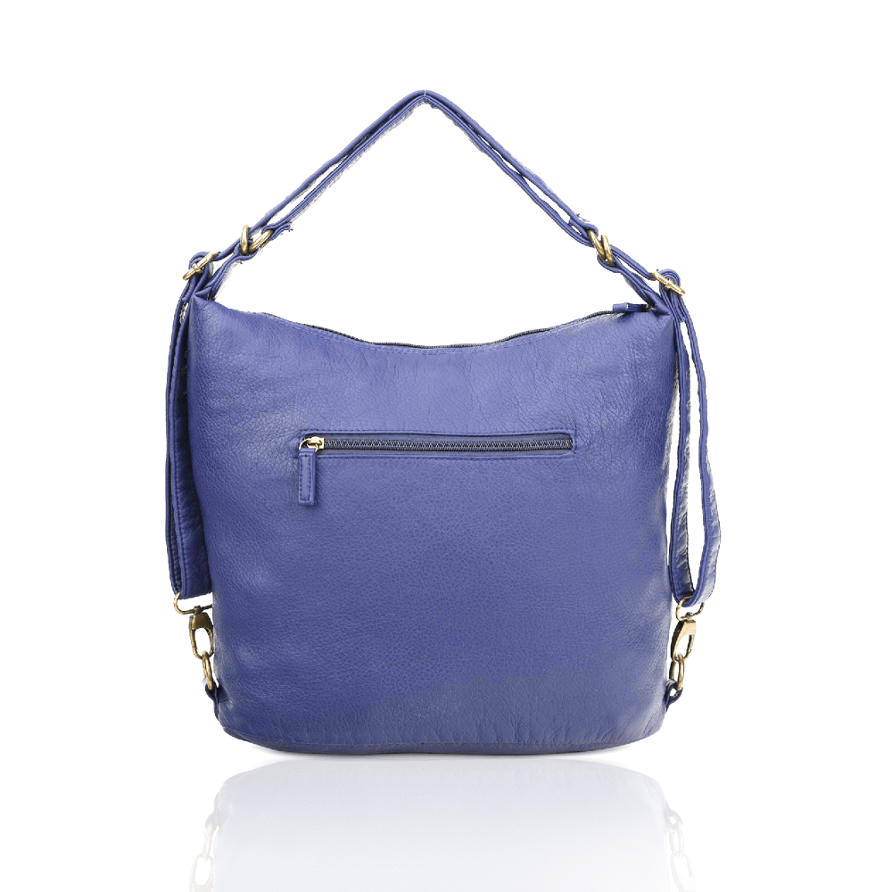 Women's-Leather-Backpack-Blue