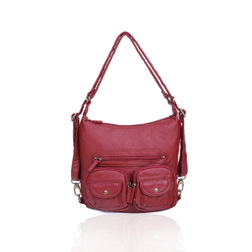 Leather-Backpack-Burgundy