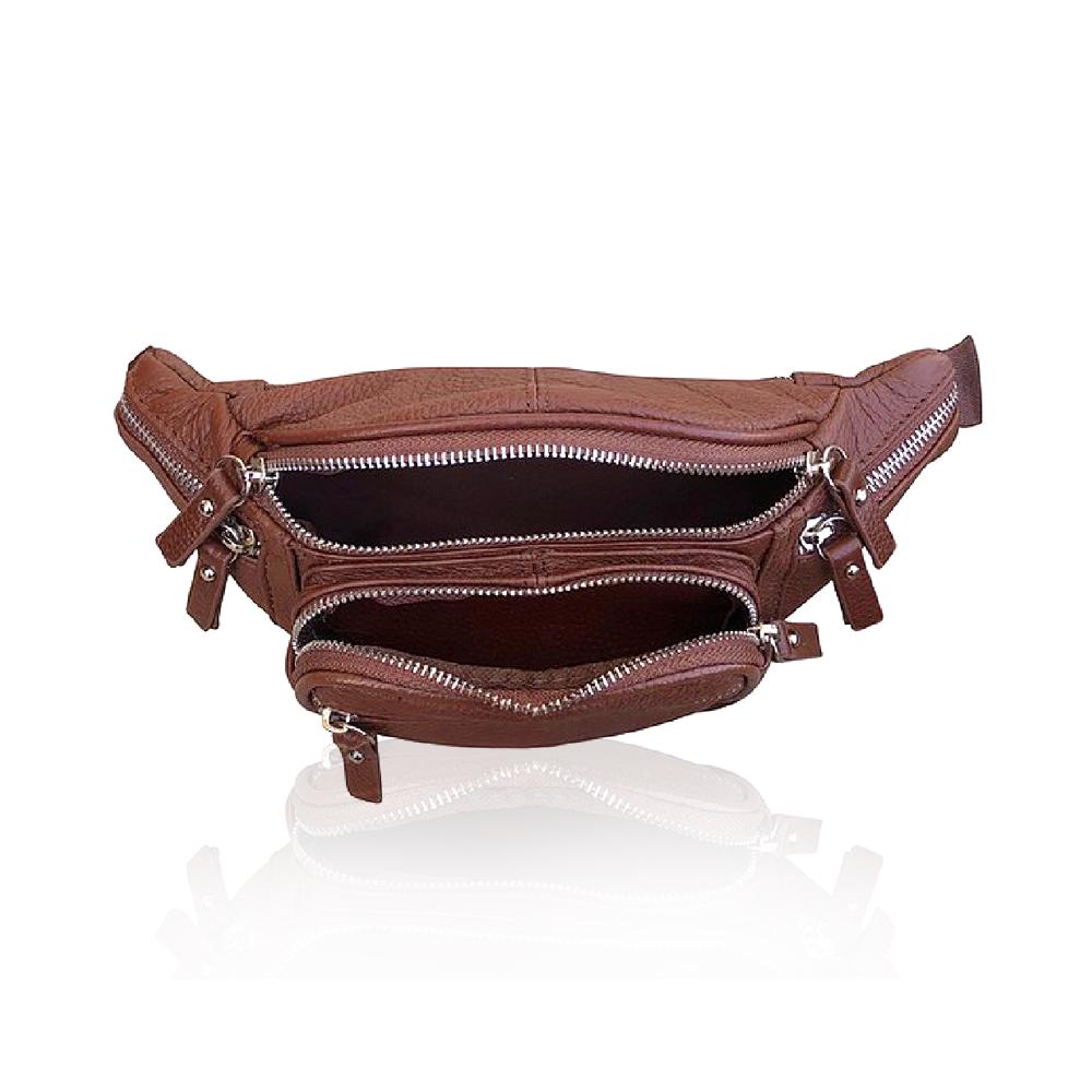 Genuine Leather Waist Pack - S'roushaa