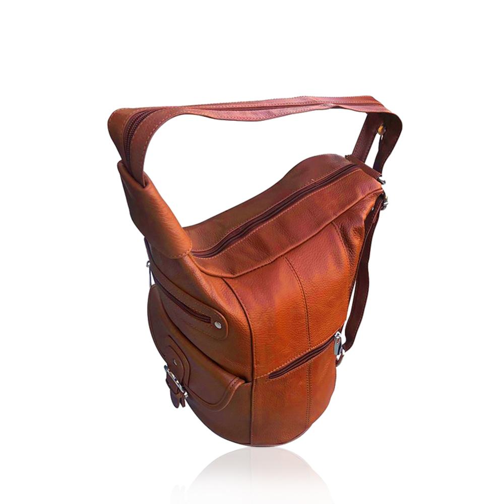 Leather Crossbody Multipurpose Bag - S'roushaa
