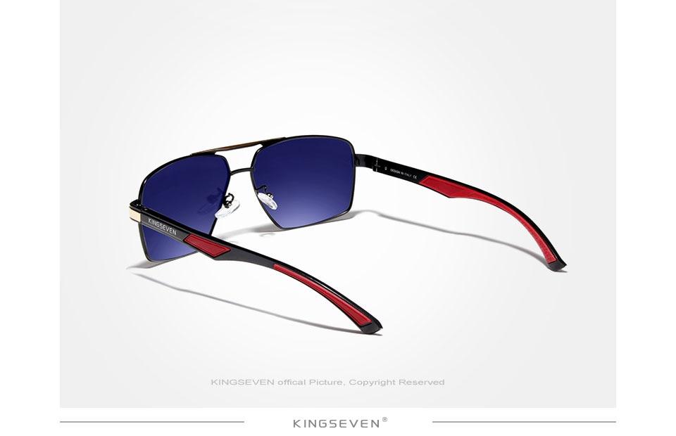 Aluminum Men's Sunglasses Polarized Lens Glasses - S'roushaa